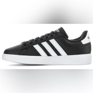 Adidas Grand Court 2.0 Shoes Mens Black White Sportswear Tennis GW9196 Sz 8.5 NB